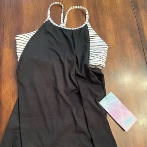 NWT Ivivva Two Be One Tank. Size 14.